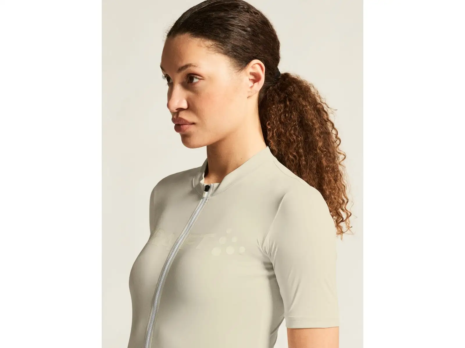 Craft Endur Logo women's jersey short sleeve white