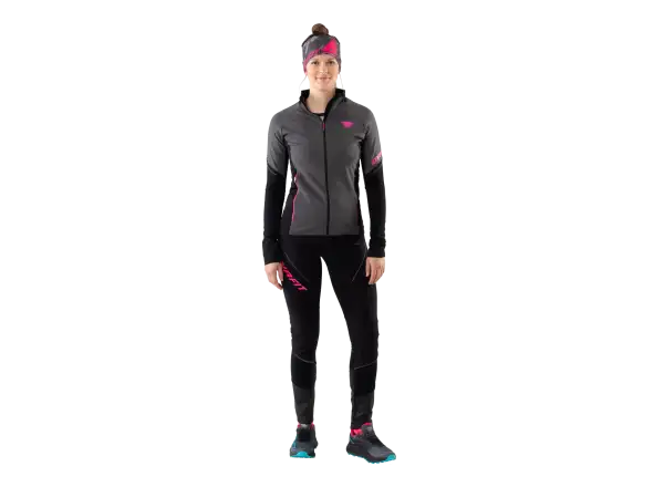 Dynafit Alpine Warm women's insulated leggings Black Out/Pink