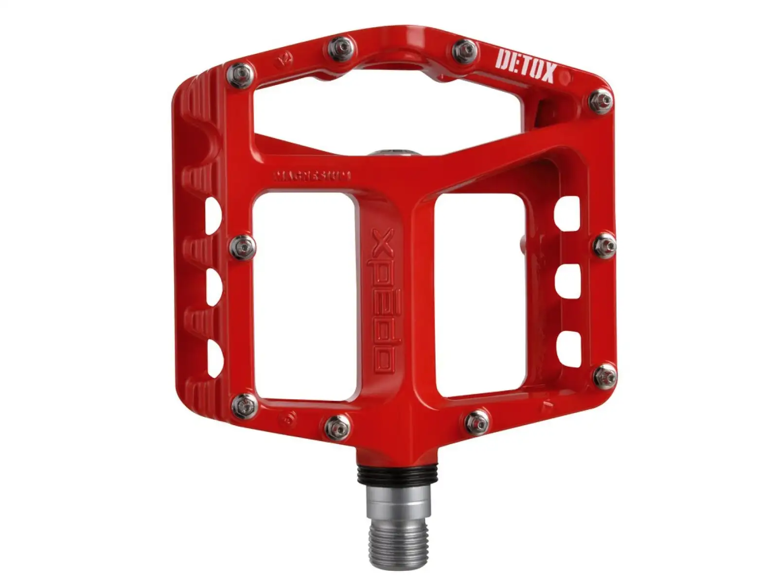 X-pedo Detox platform pedals red