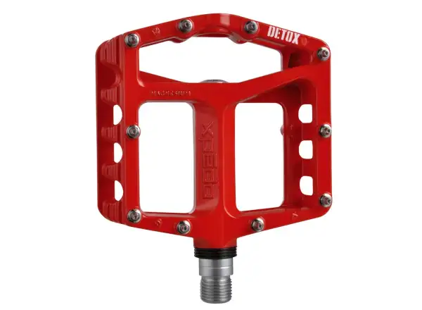 X-pedo Detox platform pedals red
