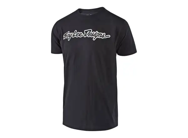 Troy Lee Designs Signature men's t-shirt short sleeve Black