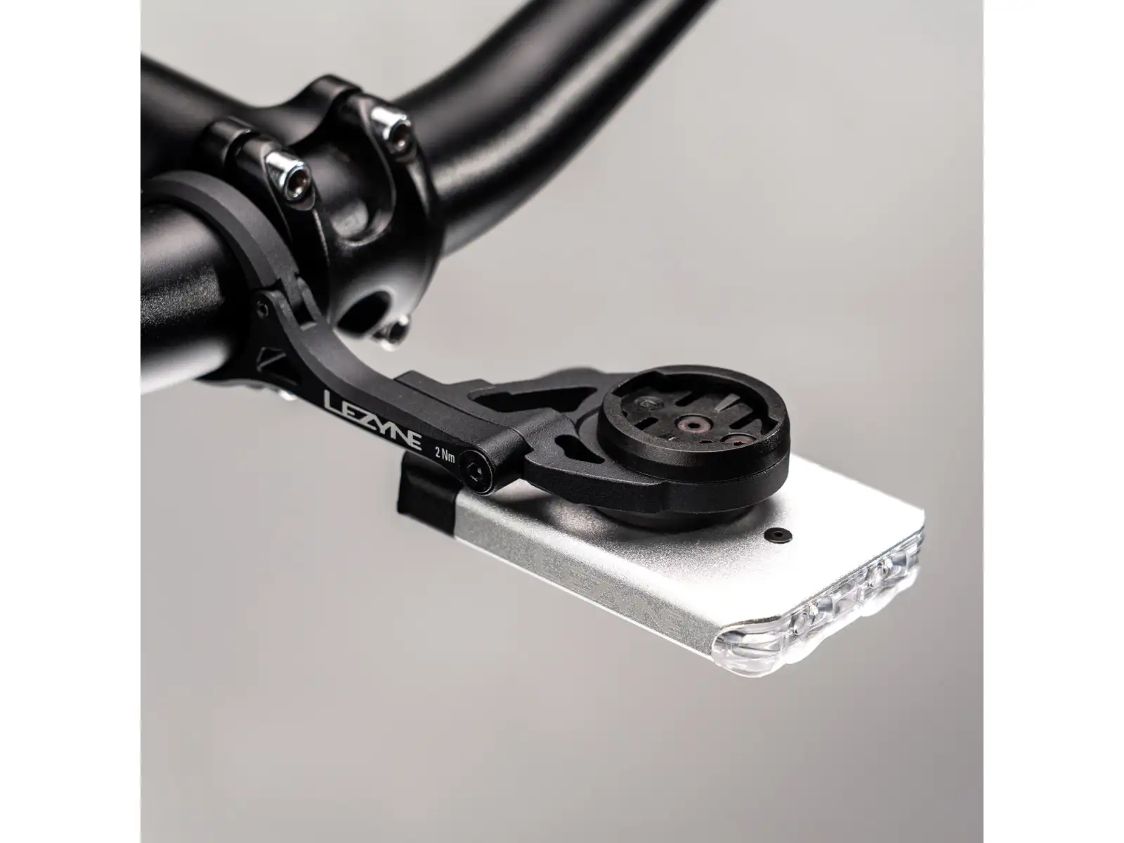 Lezyne Flexi Forward light mount Satin Black