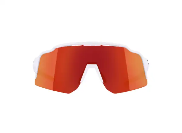 Force Strive glasses white/red mirror lens
