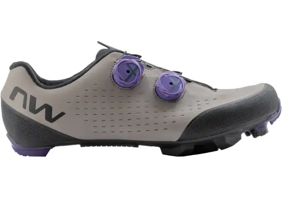 Northwave Rebel 3 men's MTB shoes Sand/Dark Purple