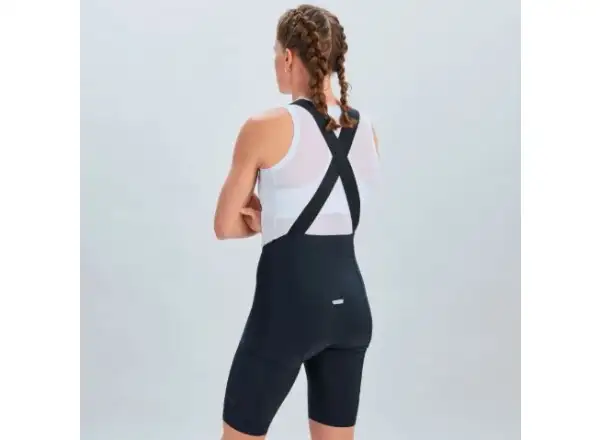 POC Essential Cargo women's bib shorts Uranium Black