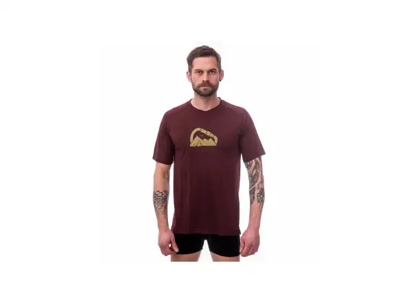 Sensor Merino Air PT Summit men's t-shirt short sleeve Red