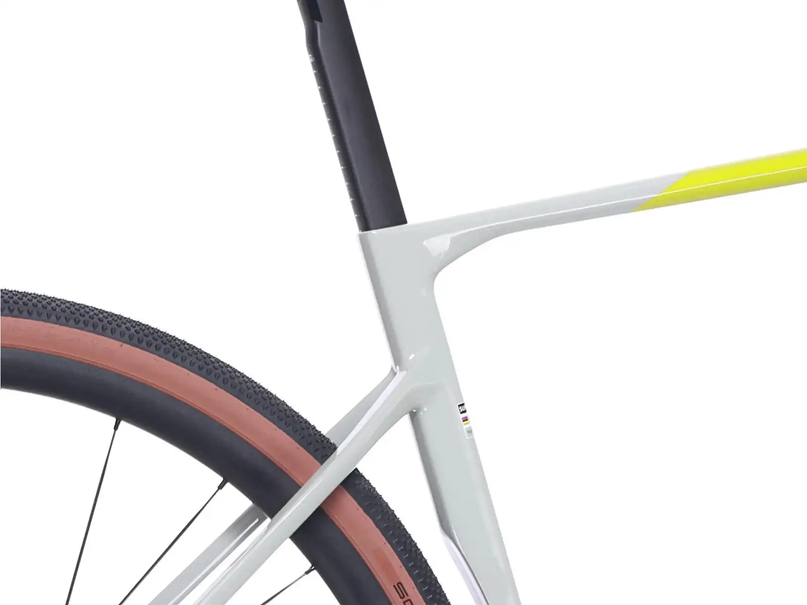 Superior XR 9.7 GR Gloss gravel bike Grey/Racing Yellow