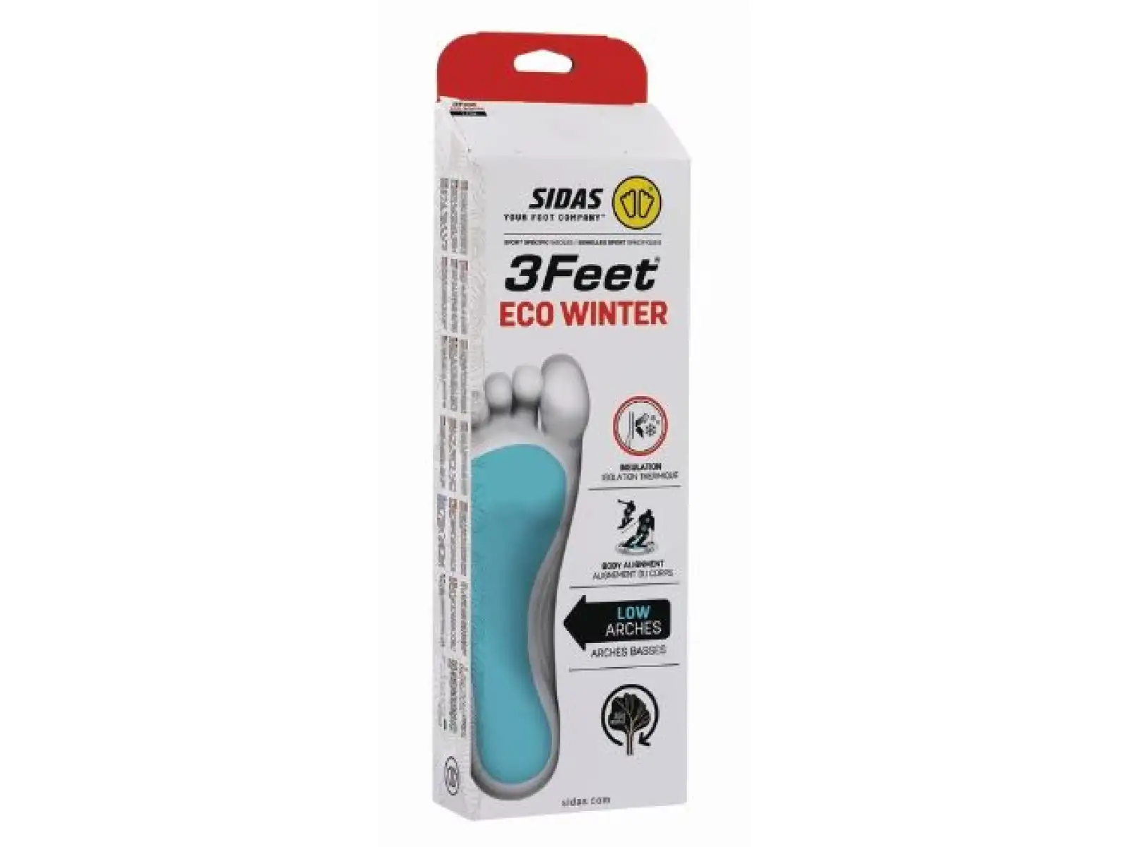 Sidas 3Feet Eco Winter Low insoles