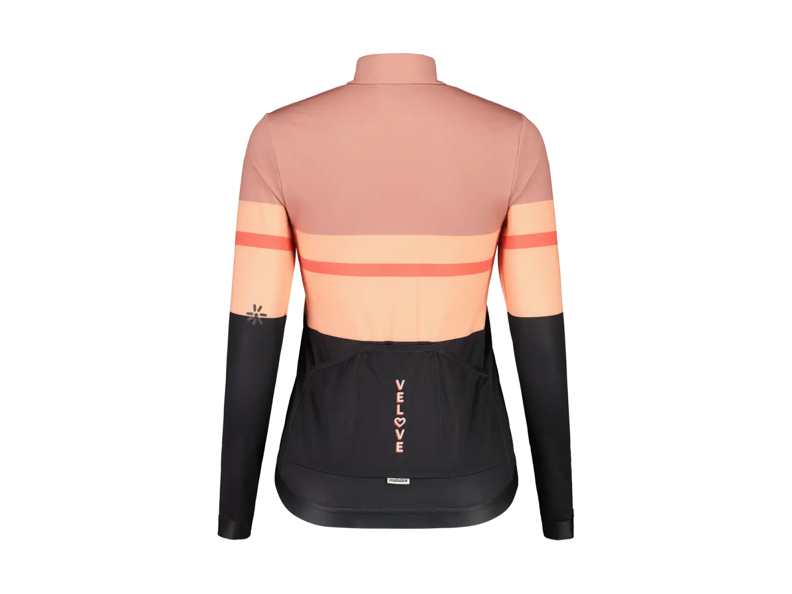 Maloja ToadstoolM. 1/1 women's cycling jacket Deep Black Multi
