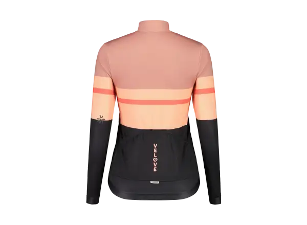 Maloja ToadstoolM. 1/1 women's cycling jacket Deep Black Multi