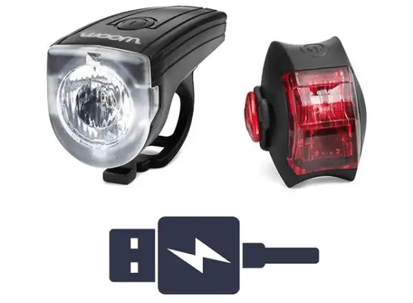 Woom light set front rear