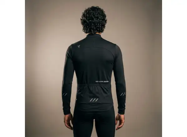 Silvini Varanio men's jersey long sleeve Black