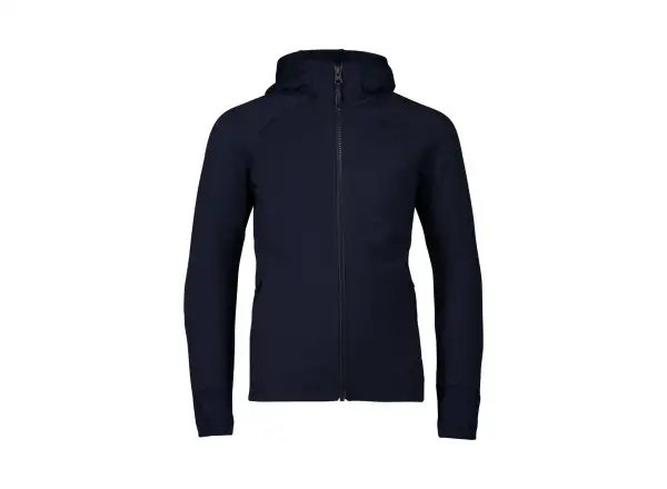 POC Merino Zip Hood Jr children's hoodie Turmaline Navy