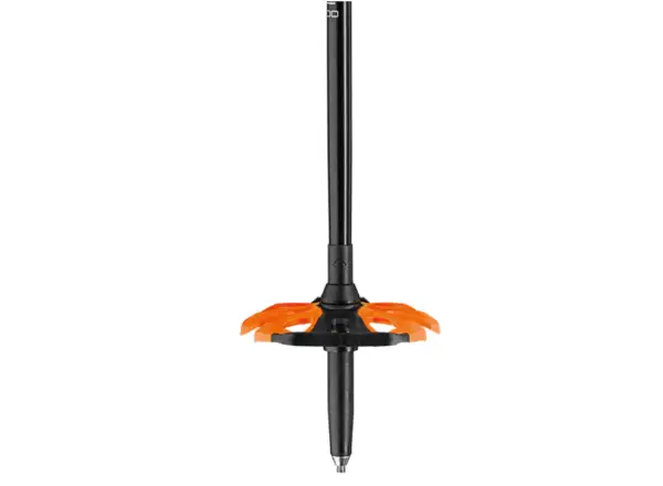 Leki Helicon Lite ski touring poles Dark anthracite/Neon orange/Black