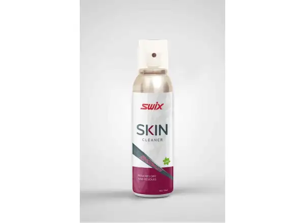 Swix Skin Cleaner kit spray 70 ml and fiberlene cloth