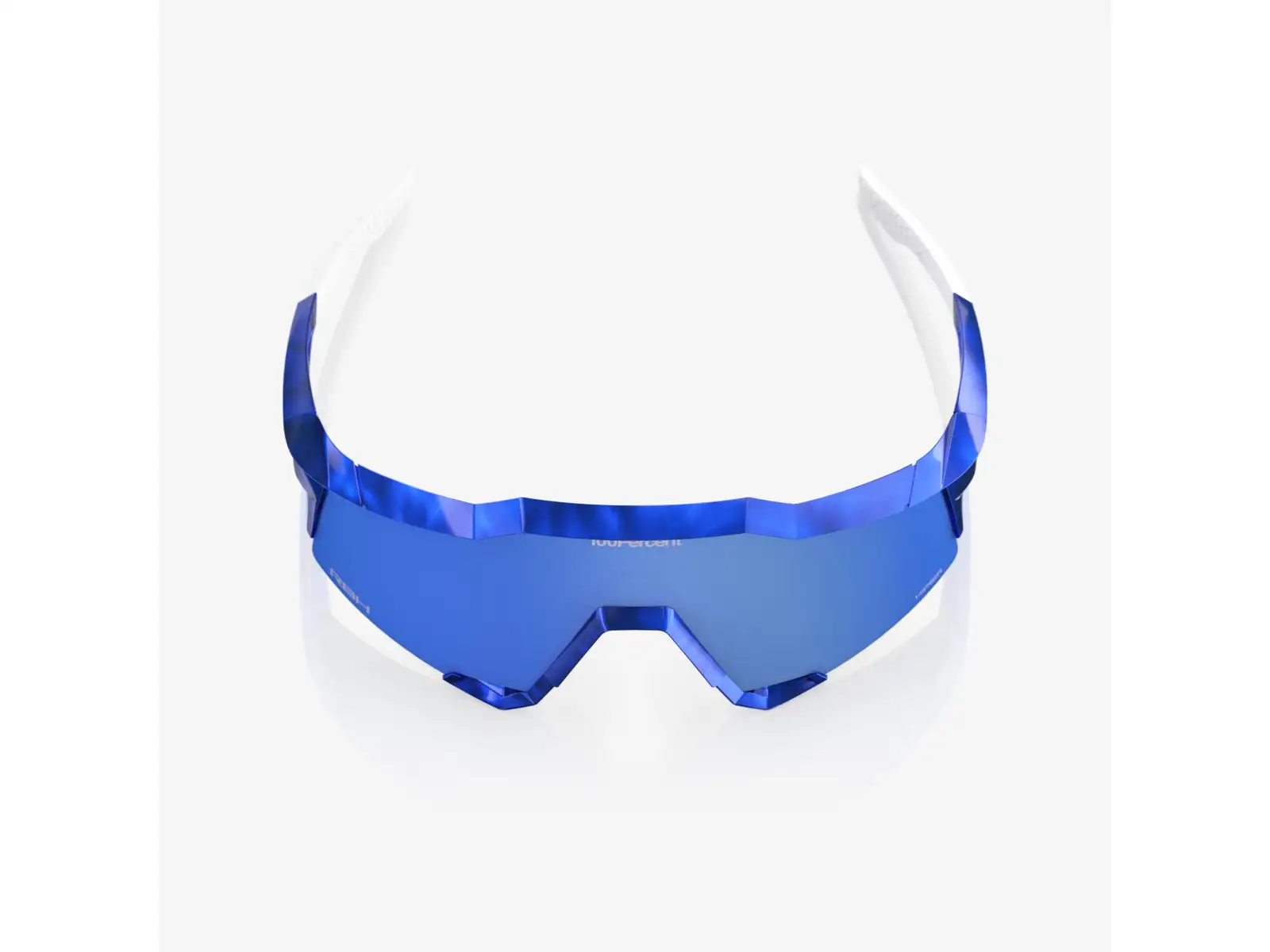 100% Speecraft glasses RBH Gloss Blue Holographic/HiPER Royal Blue Mirror Lens