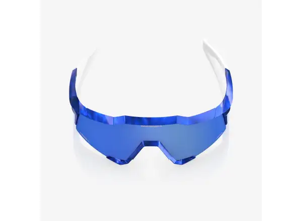 100% Speecraft glasses RBH Gloss Blue Holographic/HiPER Royal Blue Mirror Lens