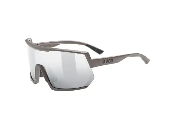 Uvex Sportstyle 235 cycling glasses Oak Brown Matt/Mirror Silver