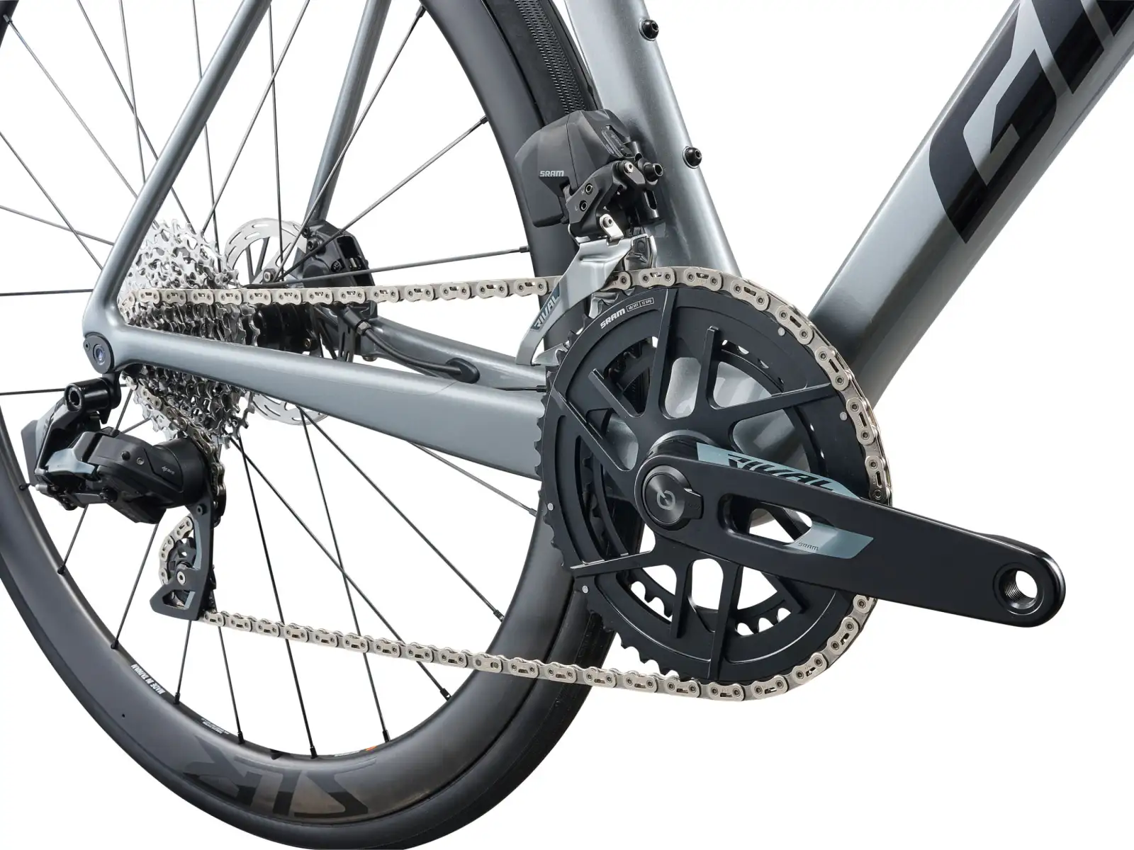 Giant TCR Advanced Pro 1 AXS road bike Tech Silver