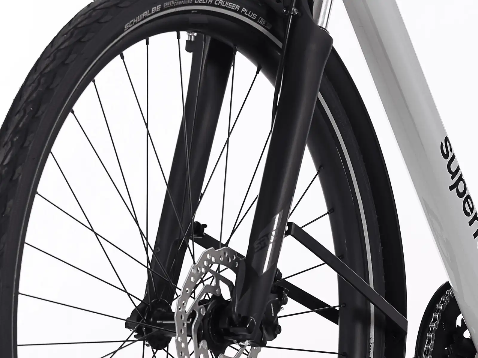Superior Blox 6.2 T city bike Gloss Grey