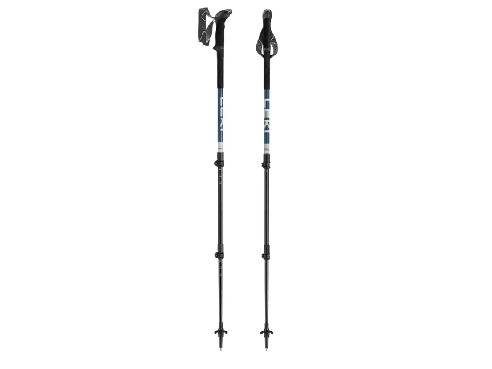 Leki Makalu trekking poles stone blue dark/grey dark