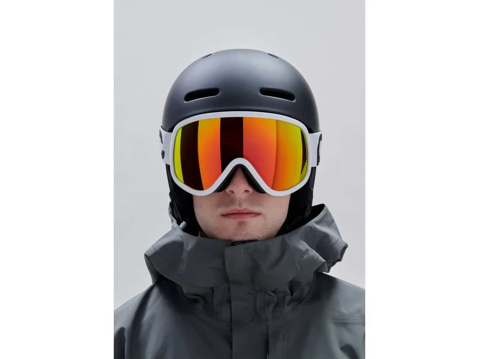 POC Tarsal ski goggles Hydrogen White/Partly Sunny Orange