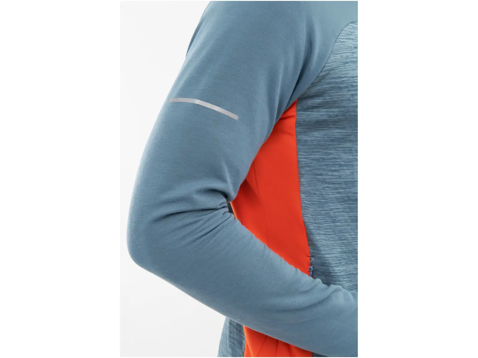 Viking Delmore men's hoodie Grey/orange