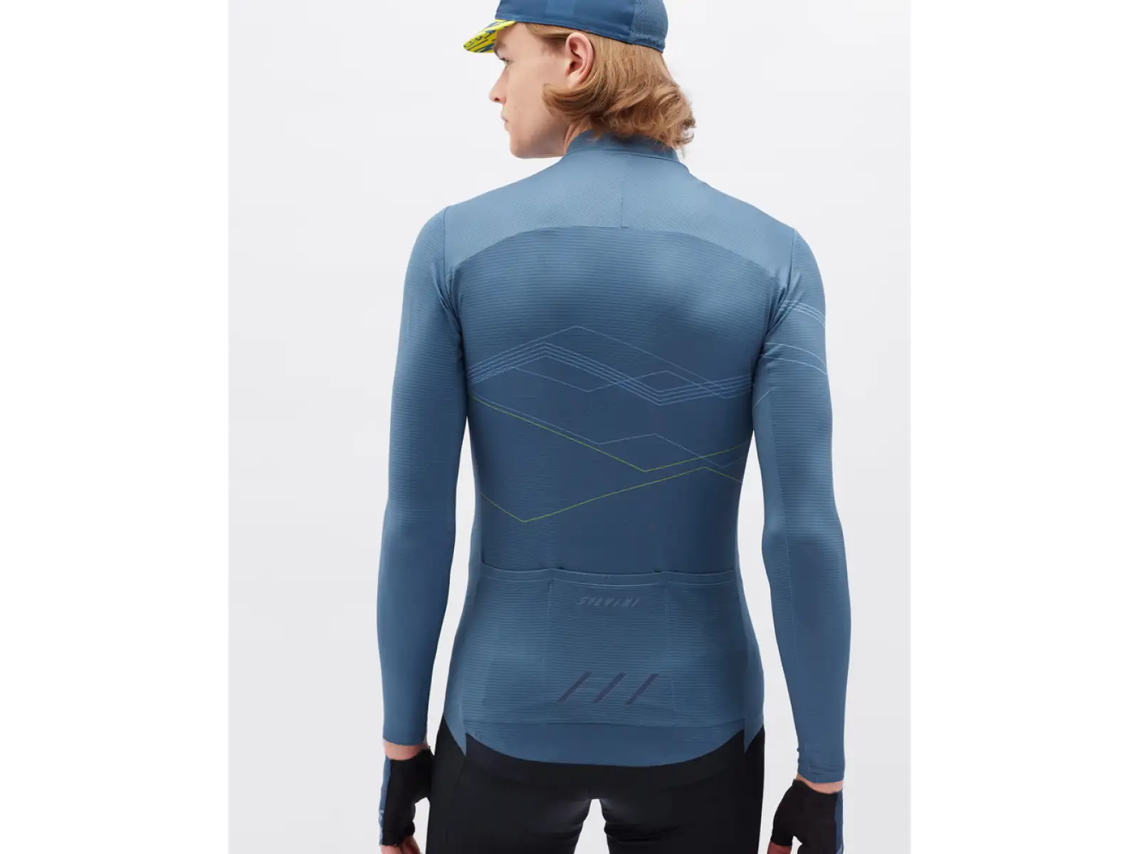 Silvini Valfuro men's jersey long sleeve Navy