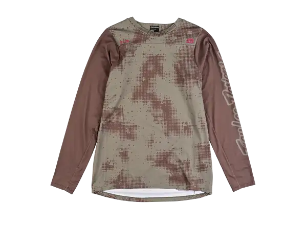 Troy Lee Designs Skyline Chill men's jersey long sleeve Scattered Olive