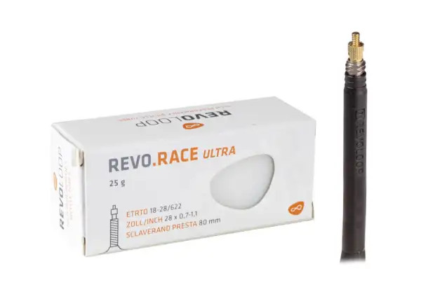 Revoloop Race Ultra road inner tube 18/28-622 FV80 gal. valve