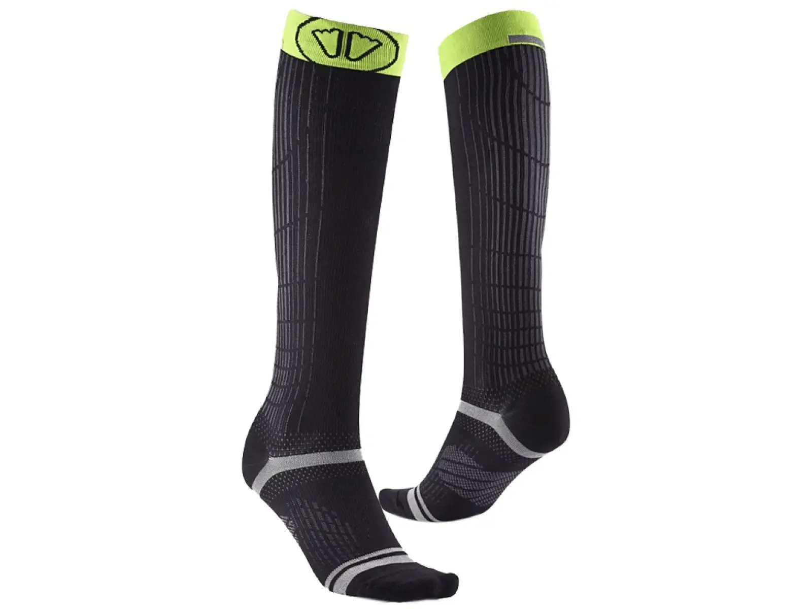 Sidas Endurance Racing Knee running socks Black/Yellow