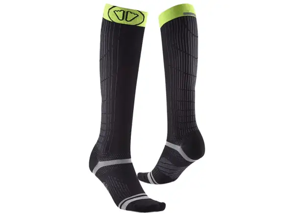 Sidas Endurance Racing Knee running socks Black/Yellow