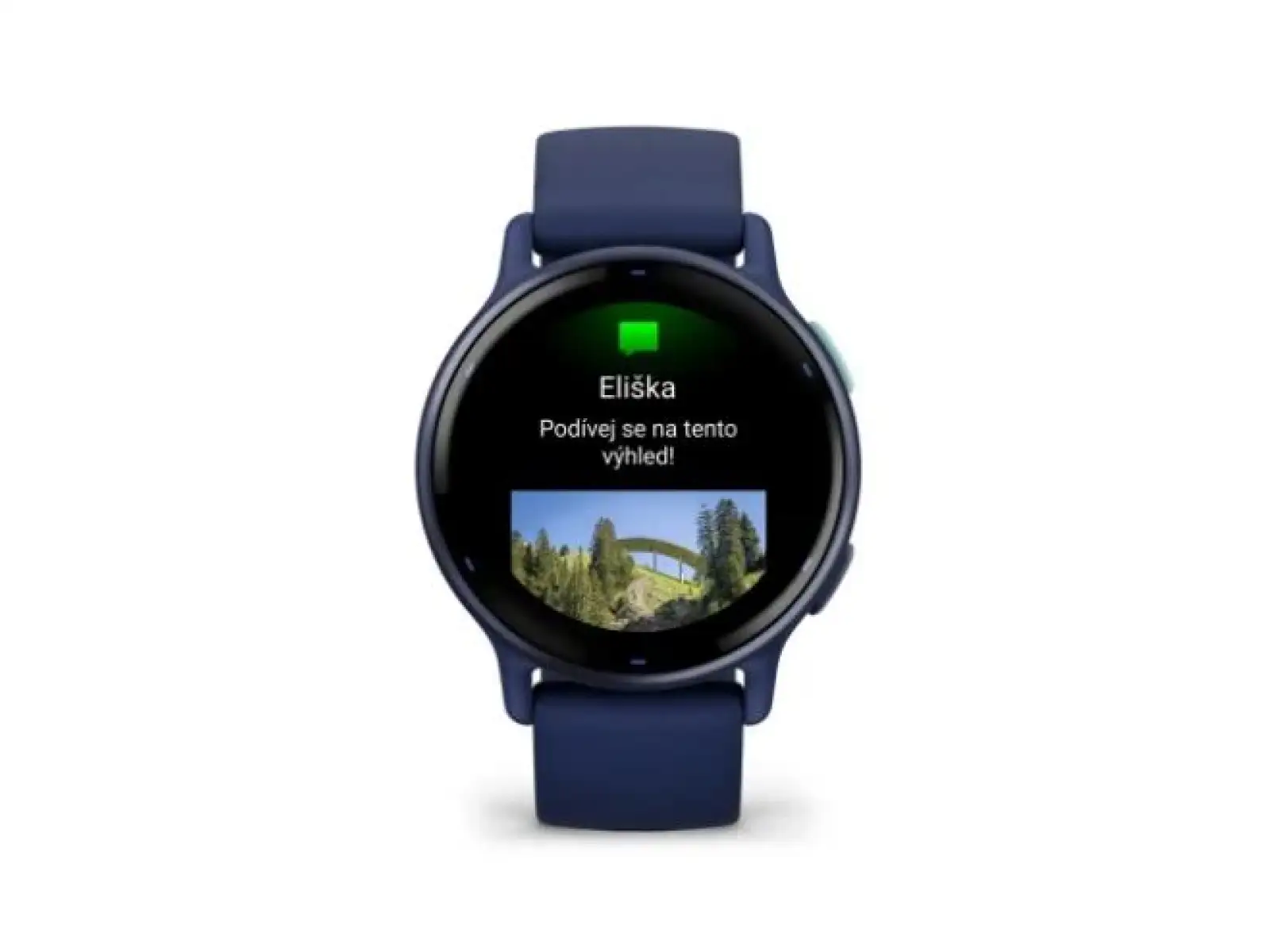 Garmin vívoactive 5 smart watch Navy