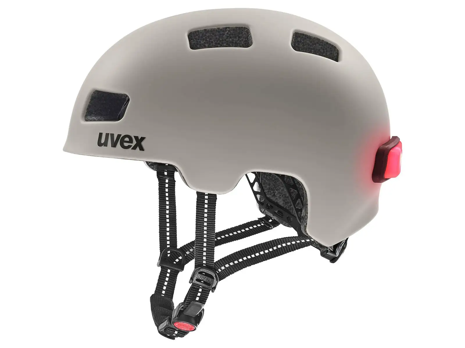 Uvex City 4 helmet Warm Grey Matt