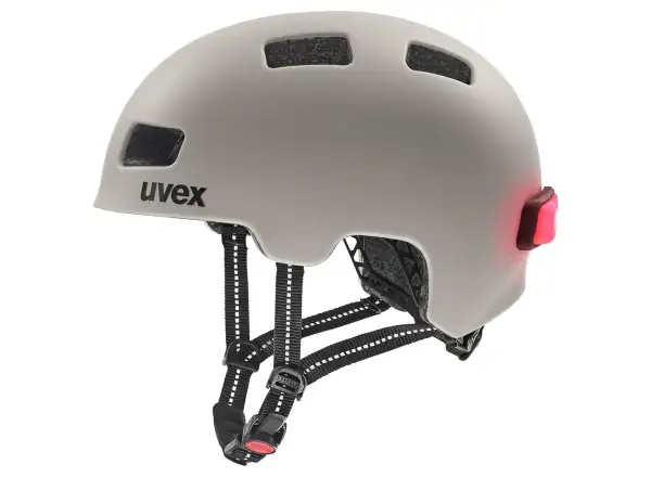 Uvex City 4 helmet Warm Grey Matt