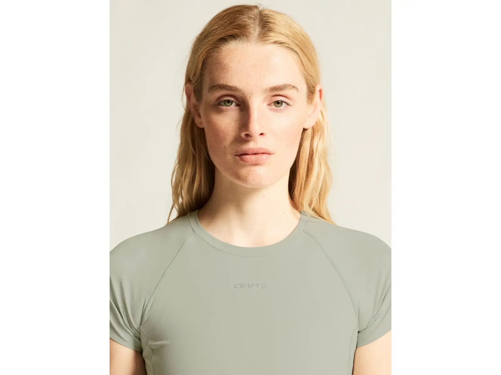 Craft Hypervent Cropped women's T-shirt grey