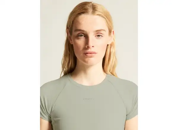 Craft Hypervent Cropped women's T-shirt grey