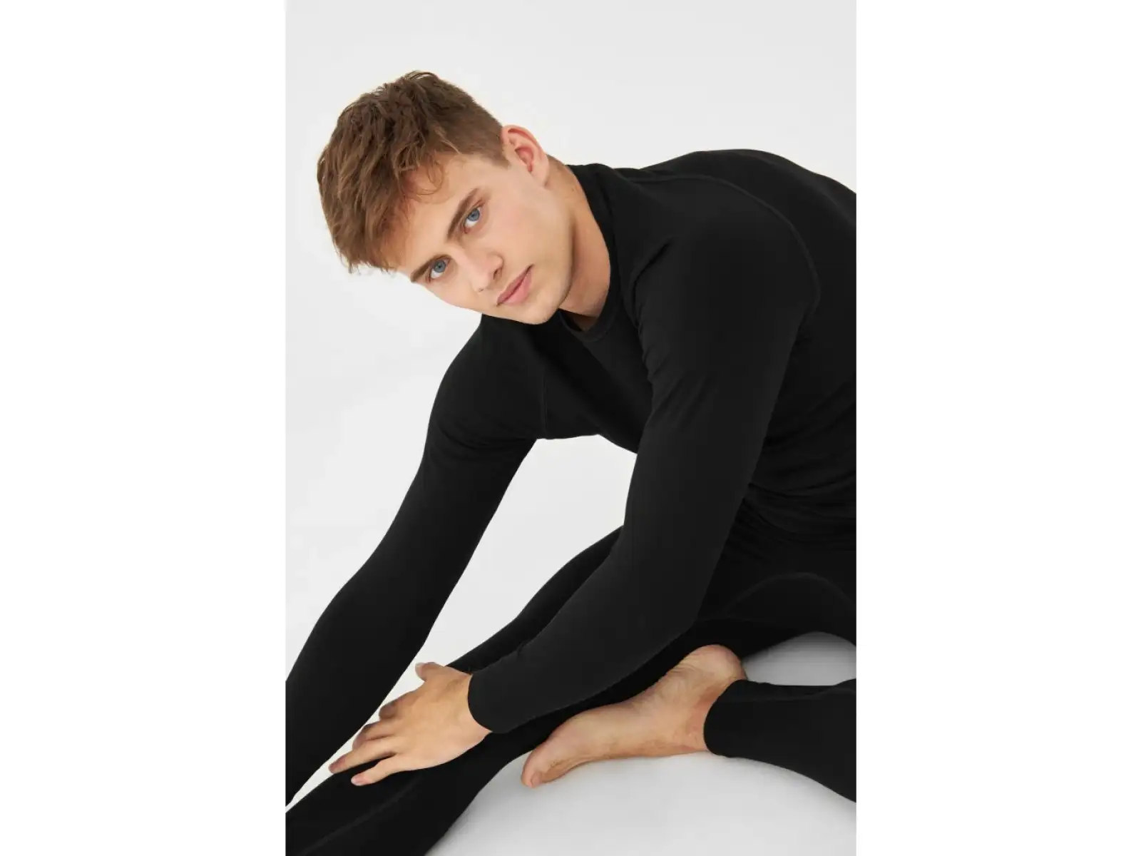 Viking Roni men's thermal underwear set black