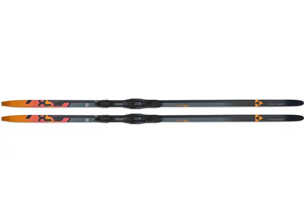 Fischer AEROGUIDE SKATE 85 cross-country skis + RACE SKATE bindings set