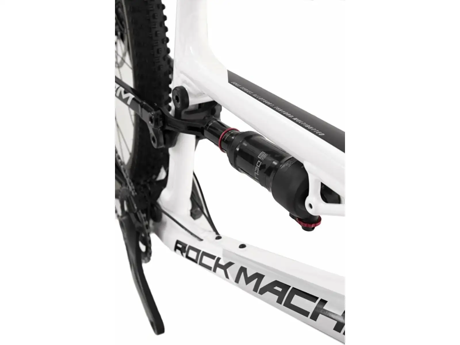 Rock Machine Blizzard XCM 70-29 white/grey full-suspension mountain bike