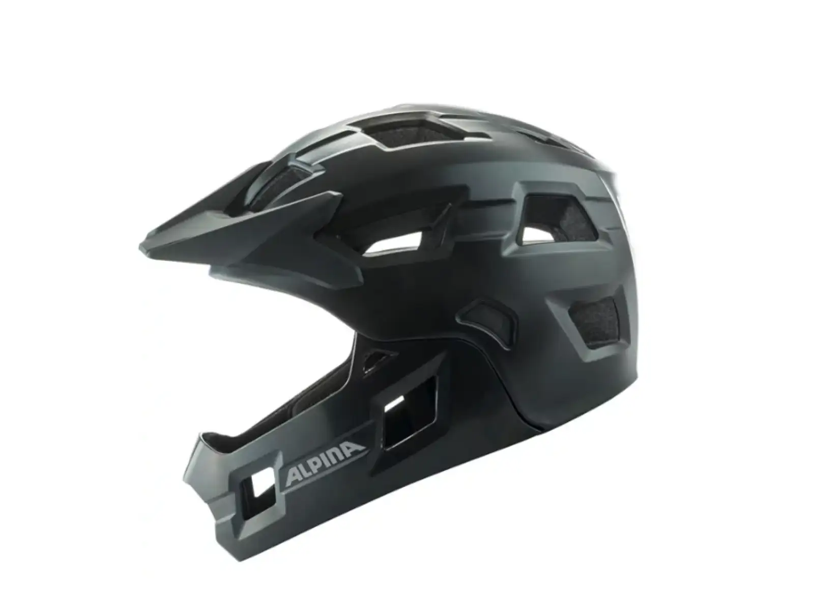 Alpina Rupi Kids Helmet Black Matt, size 50-55 cm