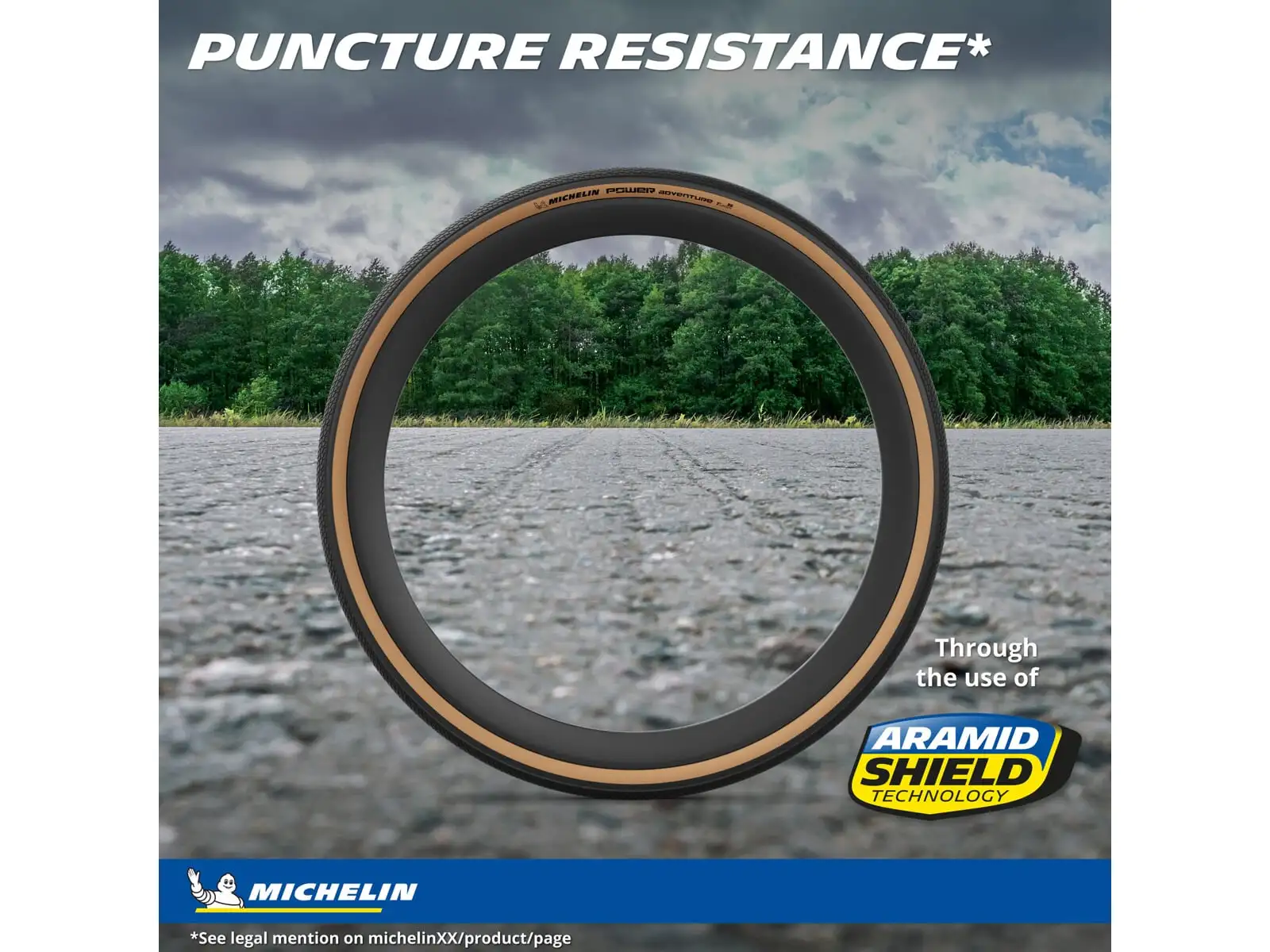 Michelin Power Adventure TS TLR Competition Line 700x48C gravel tire kevlar Classic