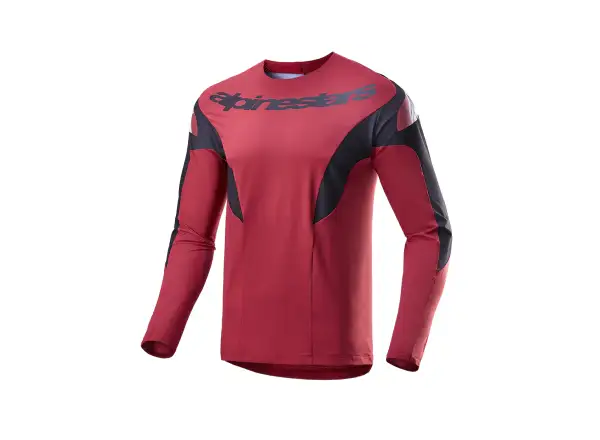 Alpinestars A-Supra Race men's jersey long sleeve Burgundy
