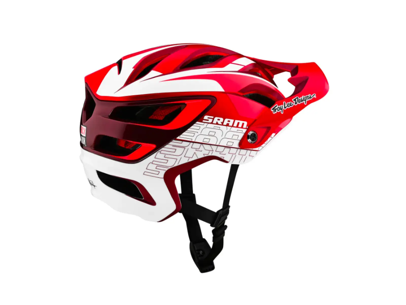 Troy Lee Designs A3 Mips SRAM helmet Red