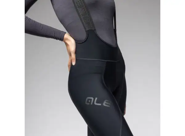 Alé Pragma Winter women's insulated bib tights with pad Black