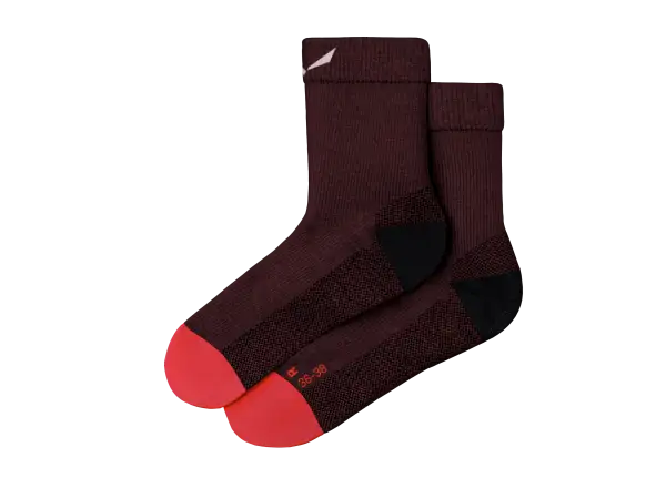 Salewa Mountain Trainer Merino Quarter women's socks Syrah