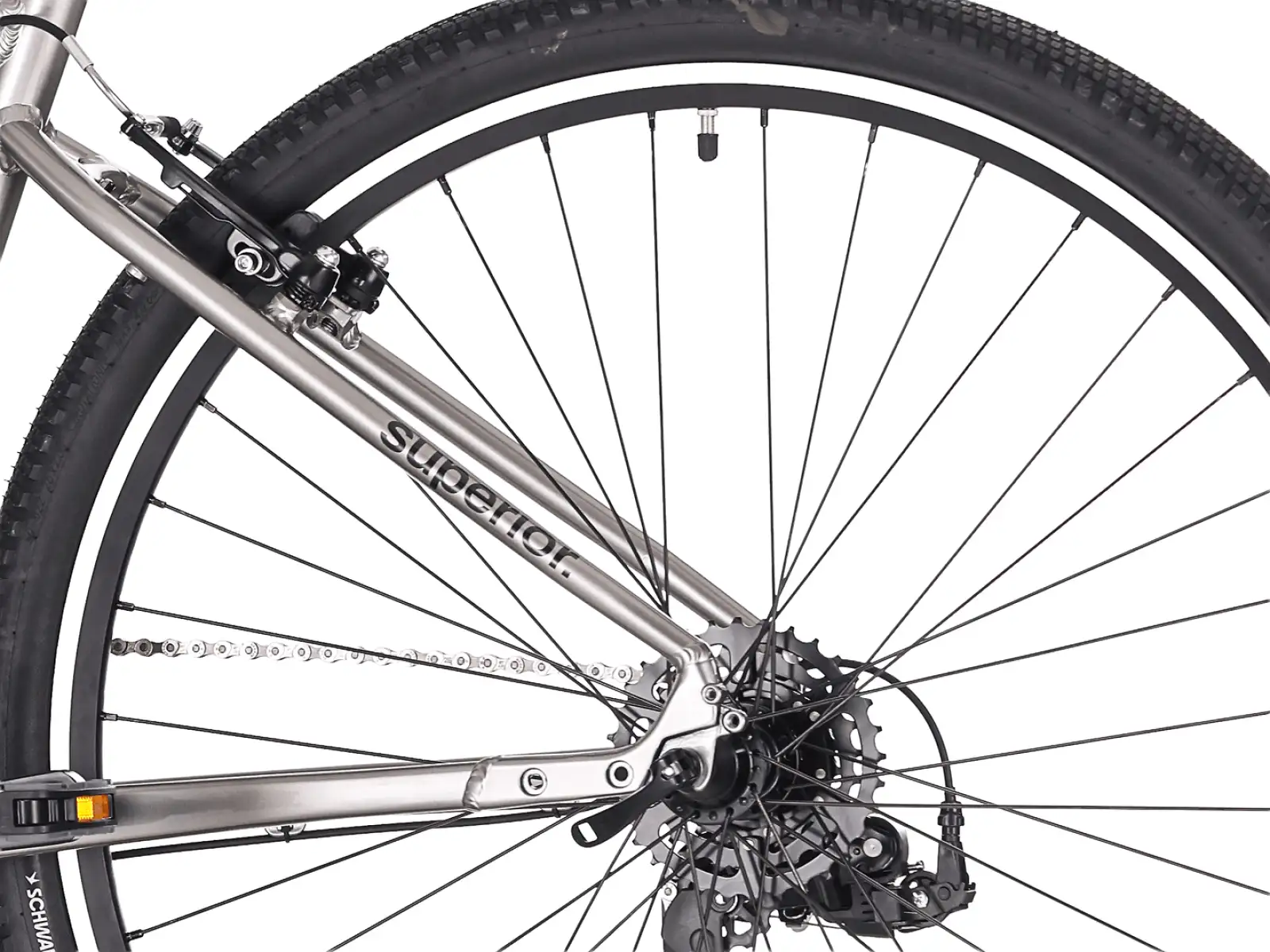 Superior Blox 6.0 trekking bike Gloss Dark Chrome