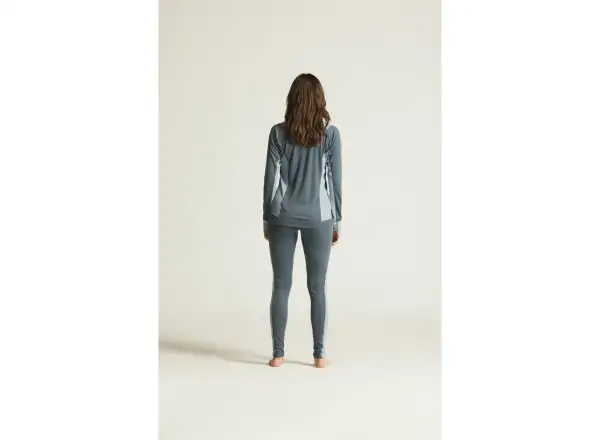 Craft Core Dry Baselayer women's set long sleeve shirt+pants blue