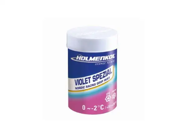 Holmenkol Grip Violet Spezial climbing wax 45 g