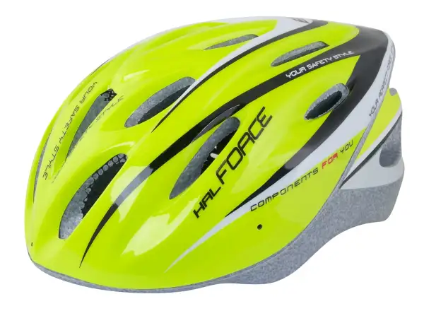Force Hal helmet fluo/black